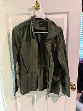 Love Tree women’s  Olive Utility Jacket